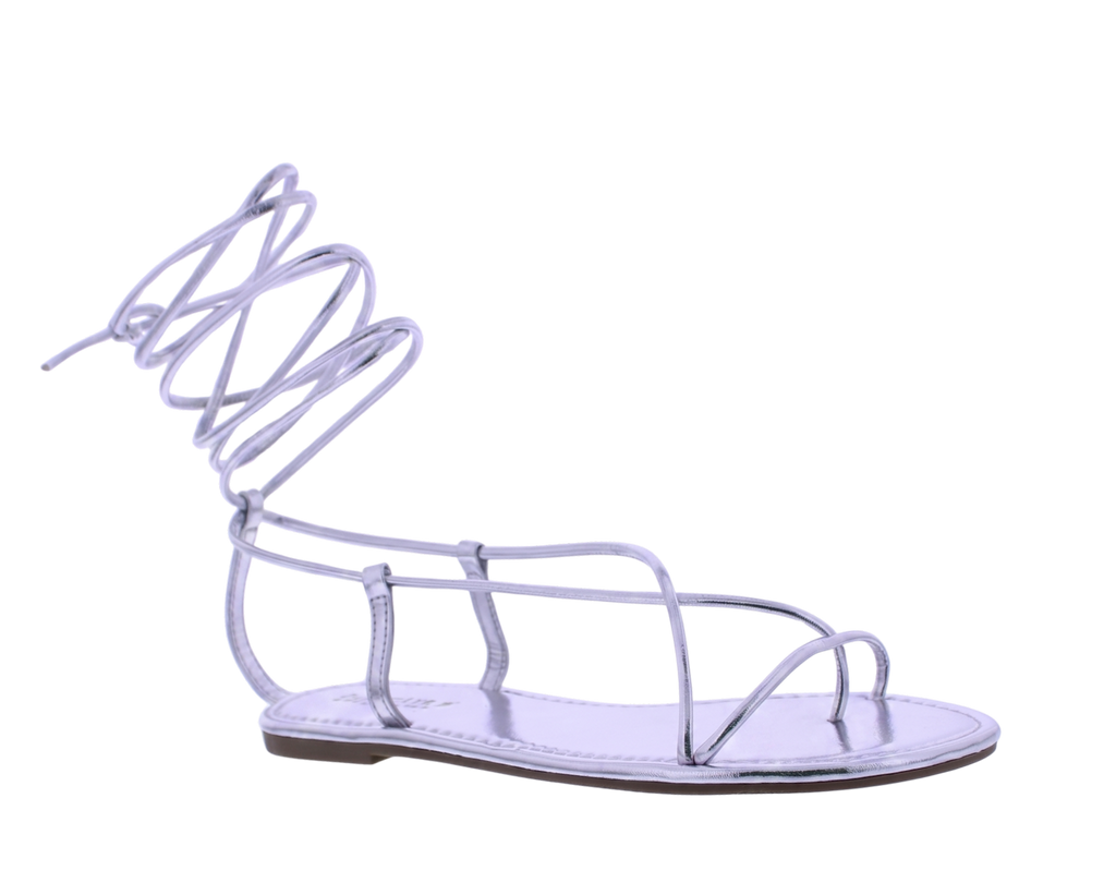 Women's Lace-Up Strappy Sandal