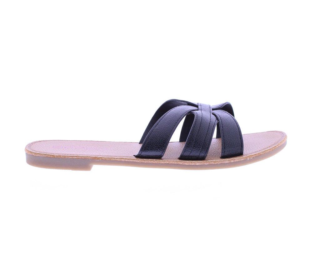 Women Pebbled Slide Sandal