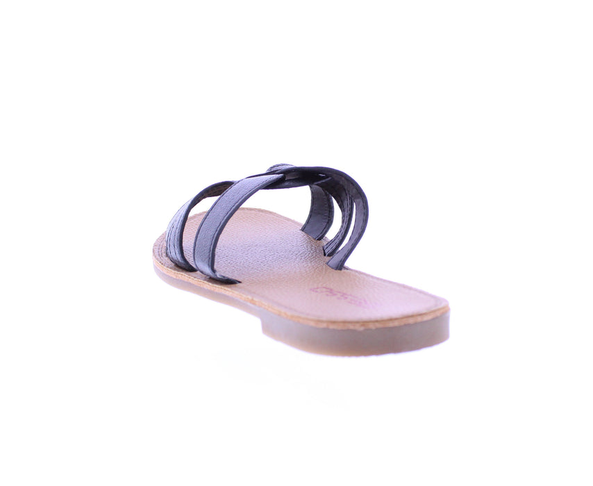 Women Pebbled Slide Sandal