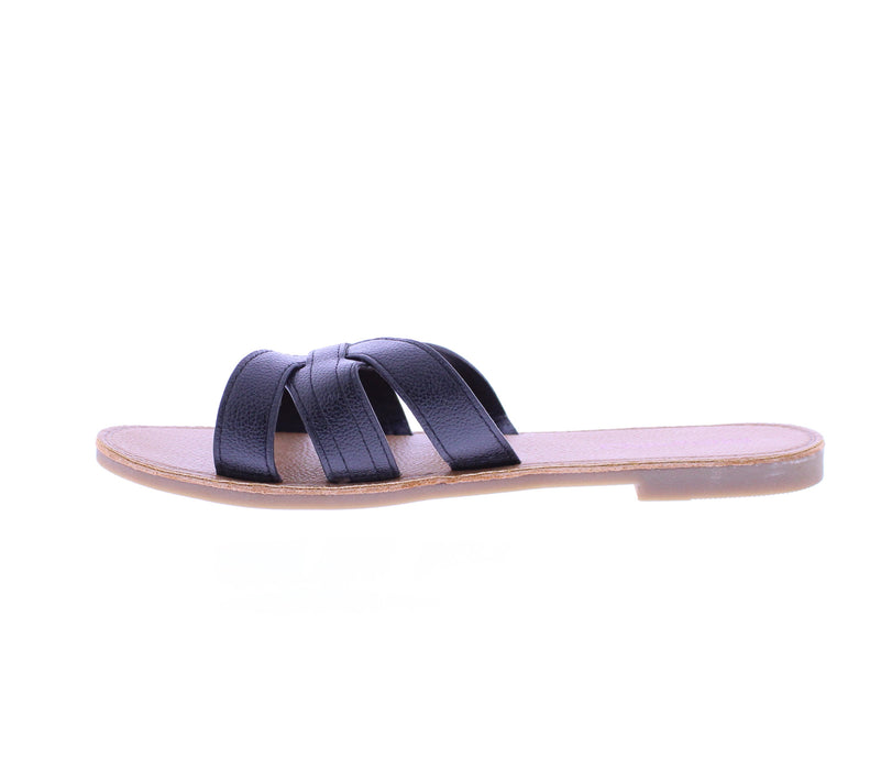 Women Pebbled Slide Sandal
