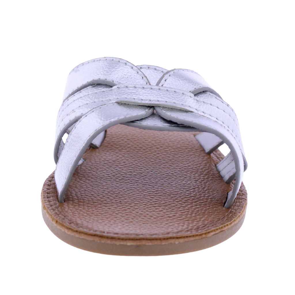Women Pebbled Slide Sandal