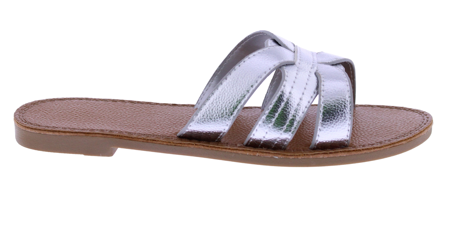Women Pebbled Slide Sandal