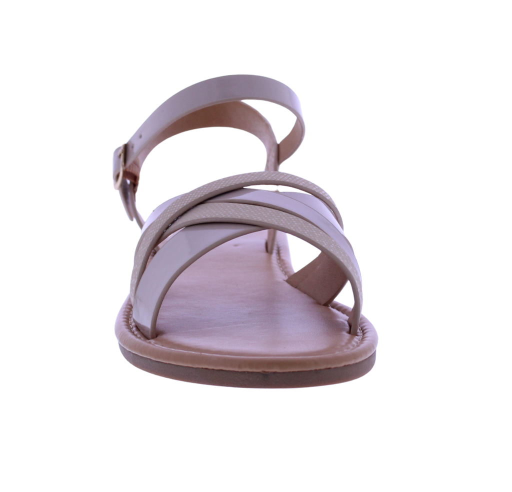 Women Shimmer Straps Sandal