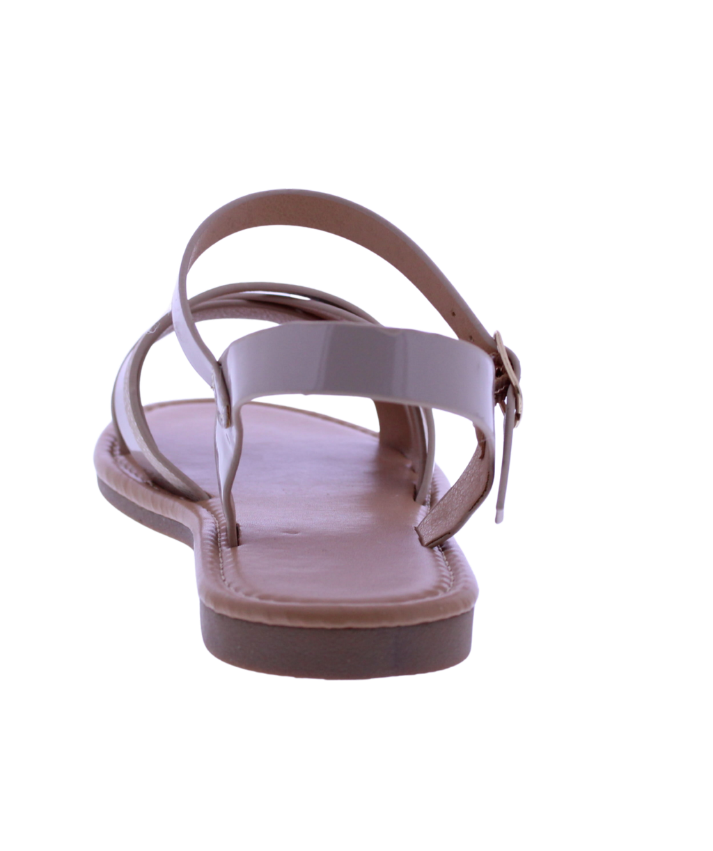Women Shimmer Straps Sandal