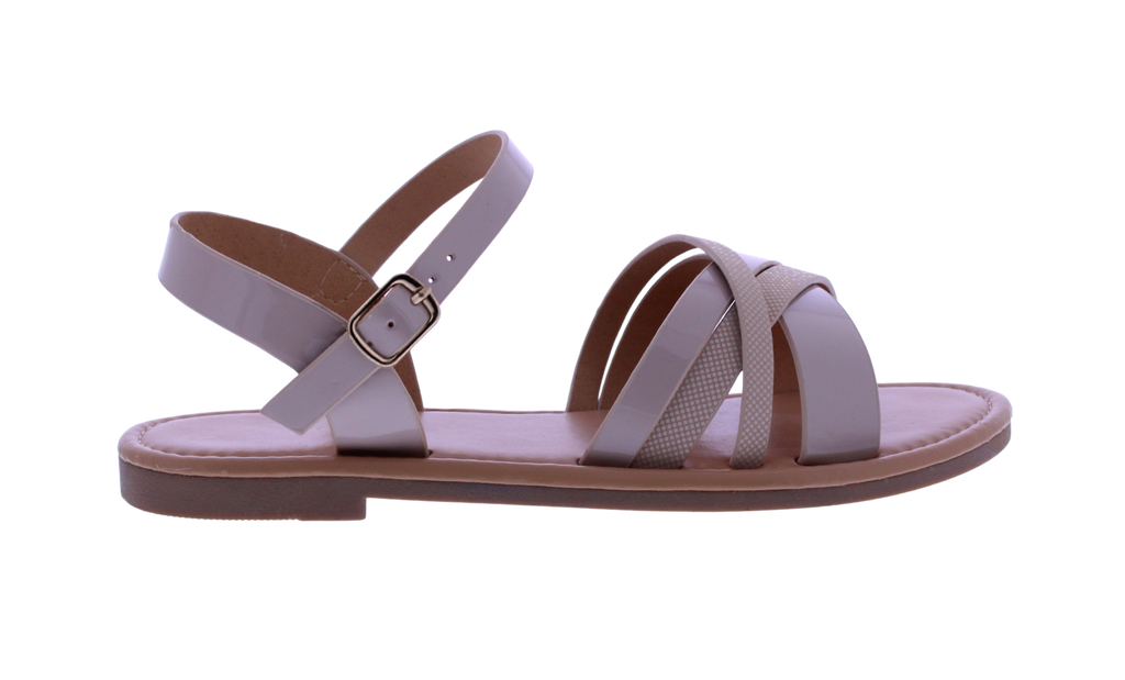 Women Shimmer Straps Sandal