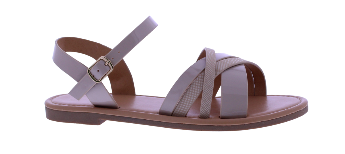 Women Shimmer Straps Sandal