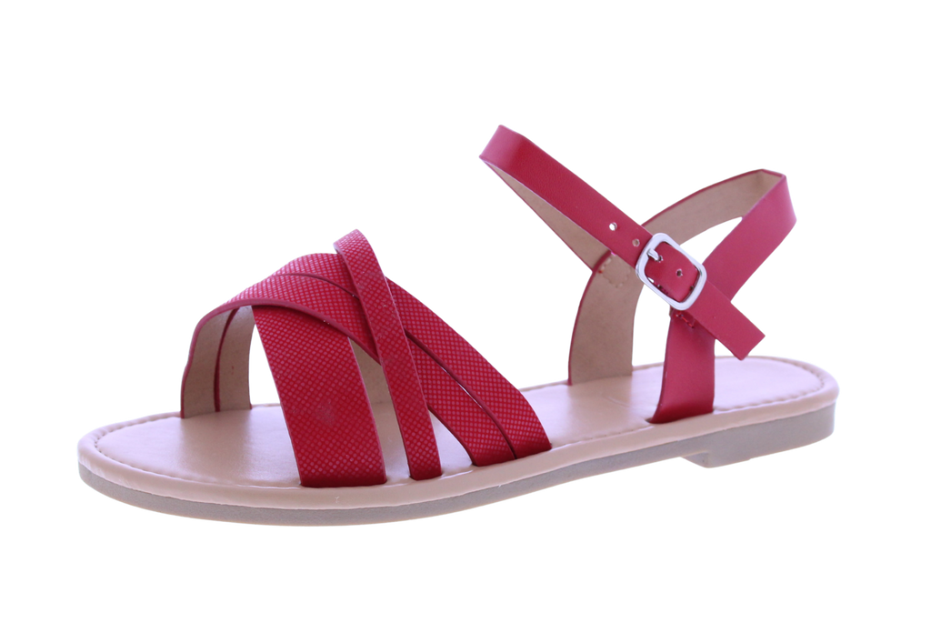Women Shimmer Straps Sandal