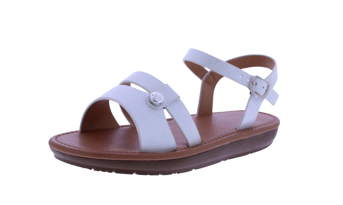 Women's Laser Cut Strap Sandal