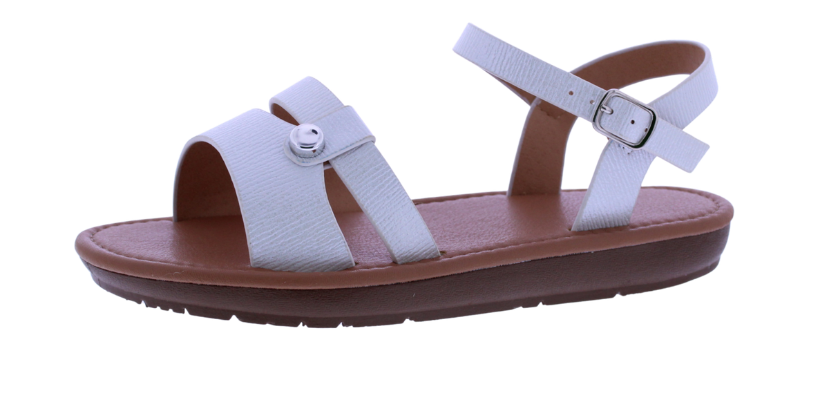 Women's Laser Cut Strap Sandal