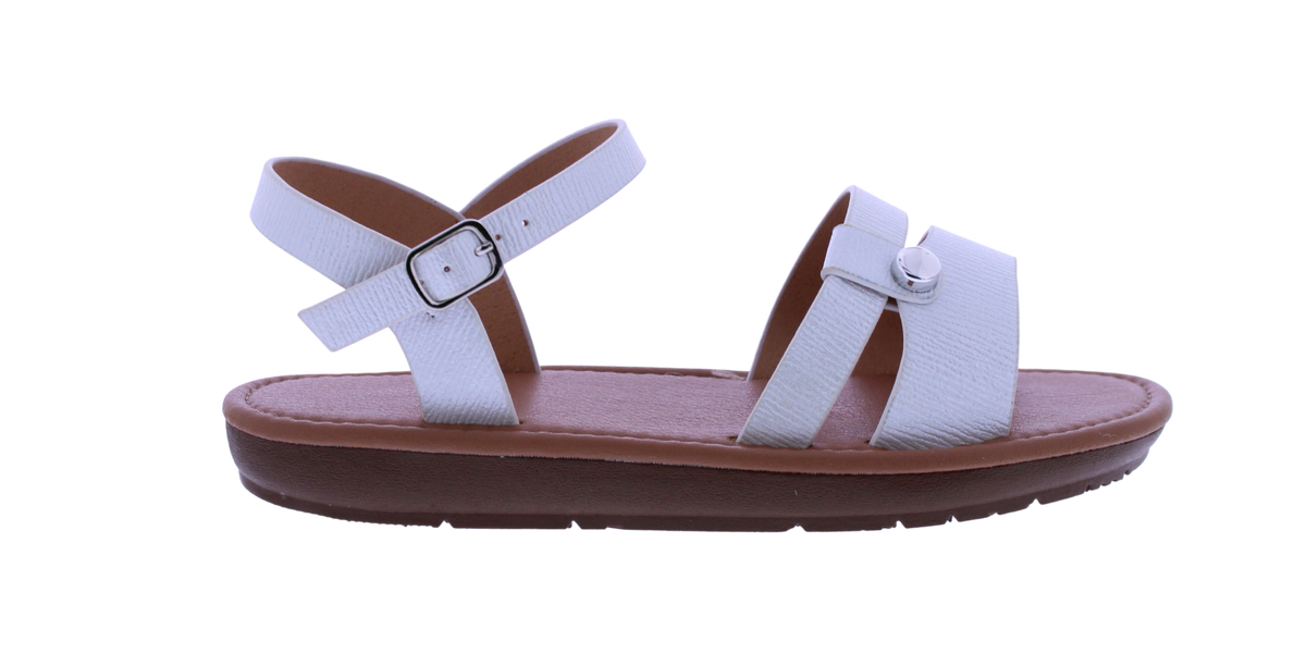 Women's Laser Cut Strap Sandal