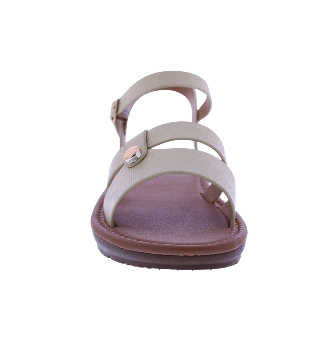 Women's Laser Cut Strap Sandal