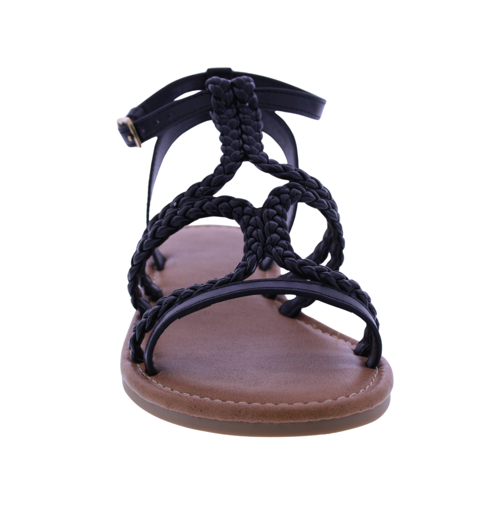Women Braided Gladiator Sandal