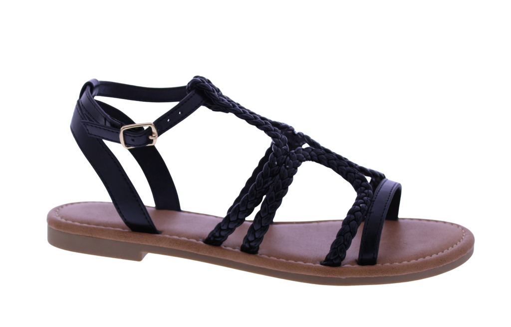 Women Braided Gladiator Sandal