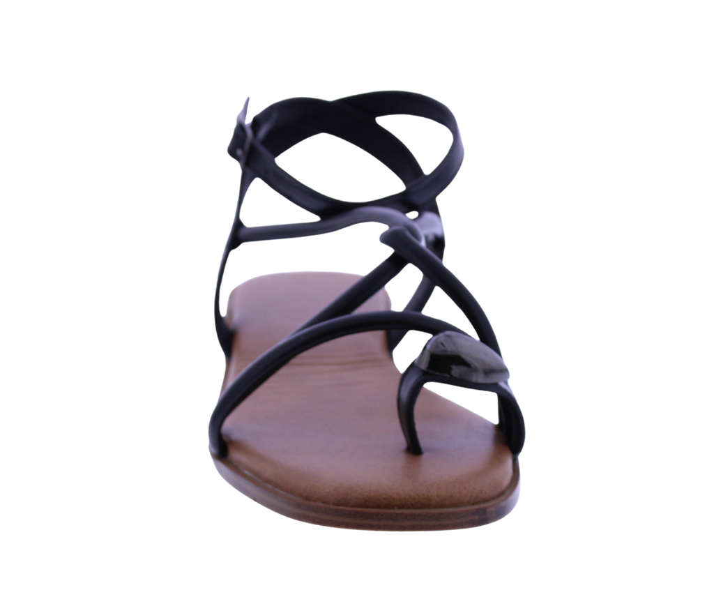 Women Sandal with Toe Ring Charm