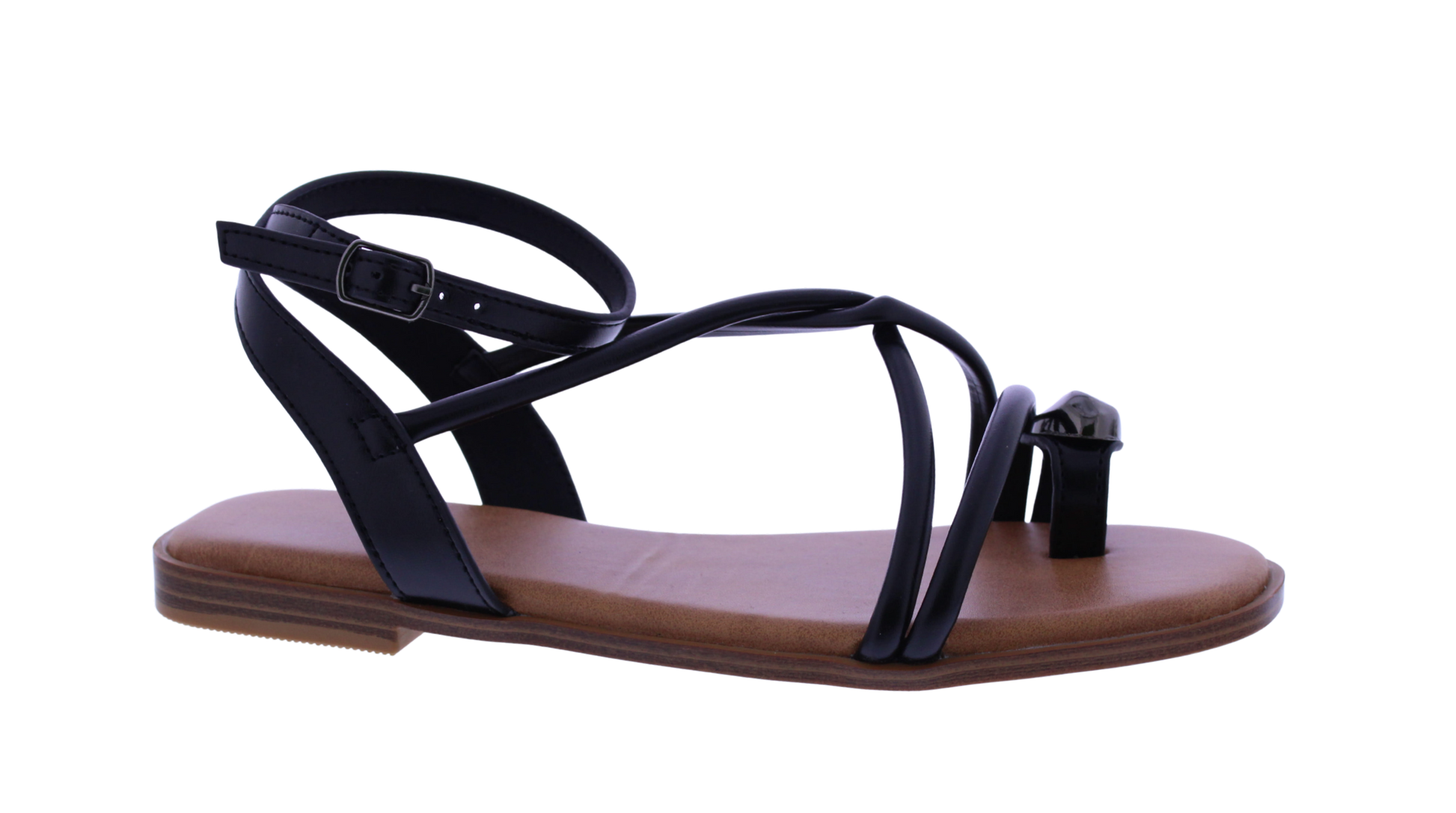 Women Sandal with Toe Ring Charm