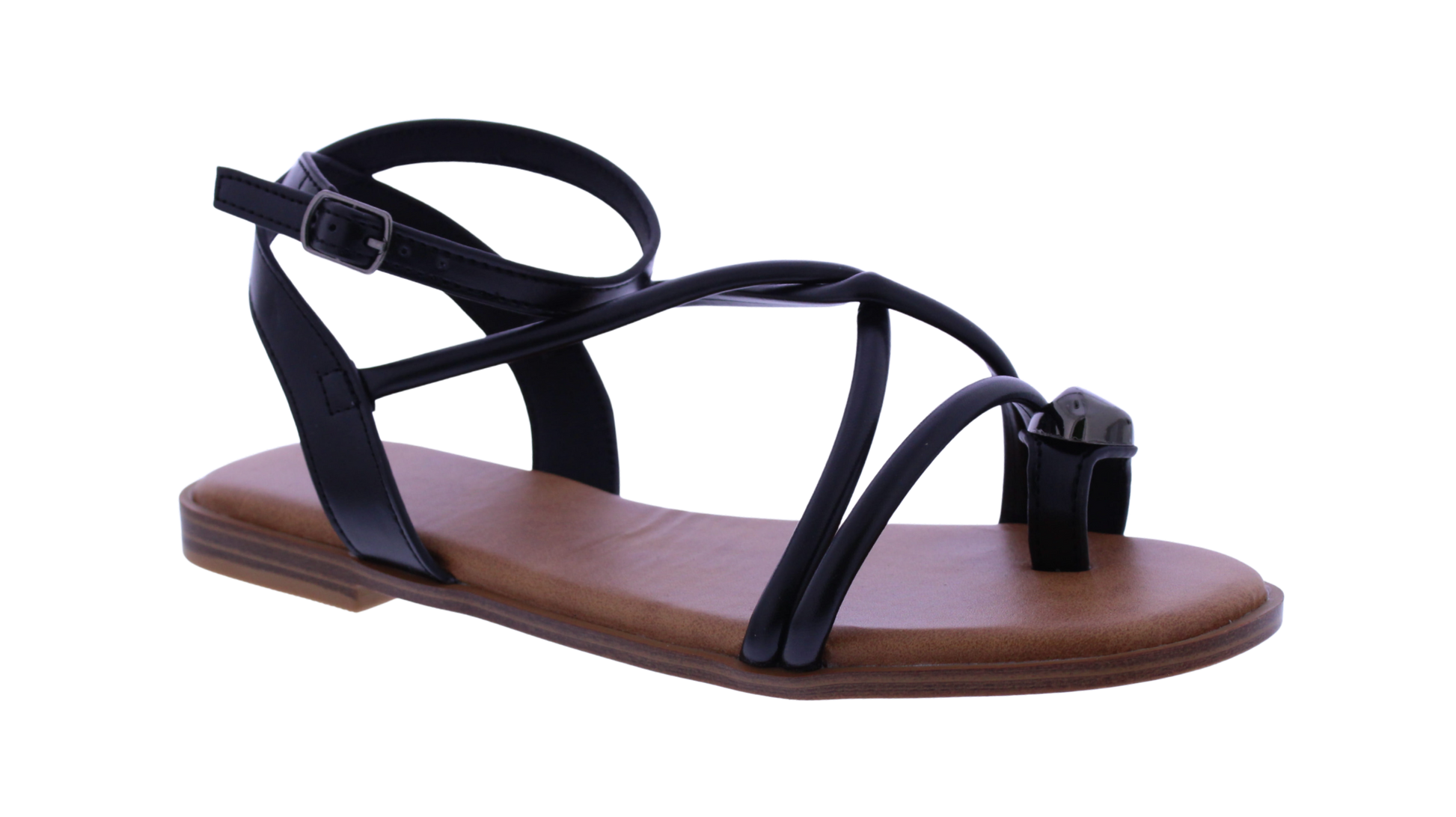 Women Sandal with Toe Ring Charm