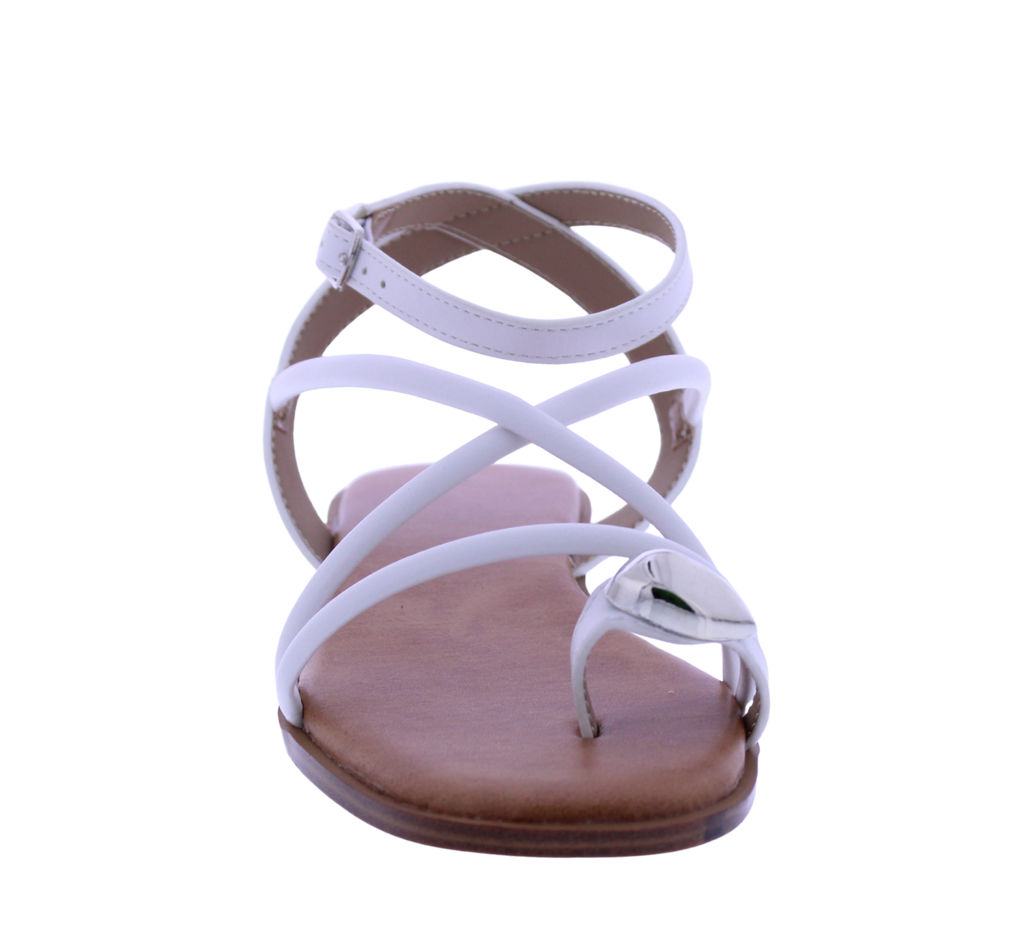 Women Sandal with Toe Ring Charm