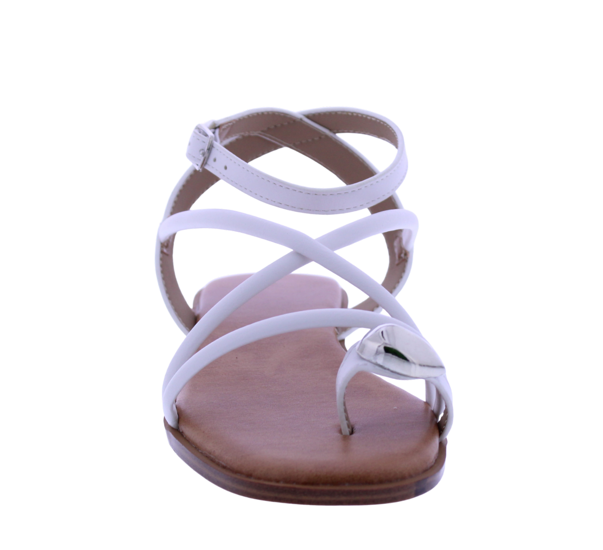 Women Sandal with Toe Ring Charm