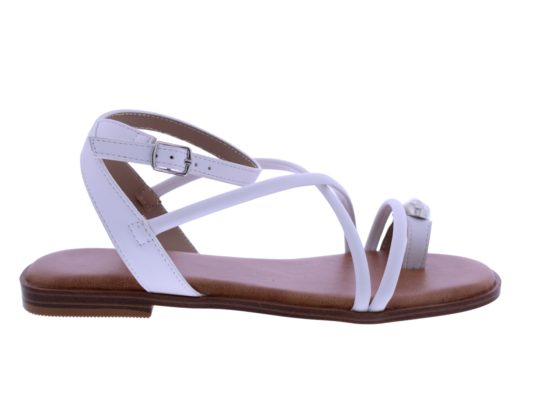 Women Sandal with Toe Ring Charm