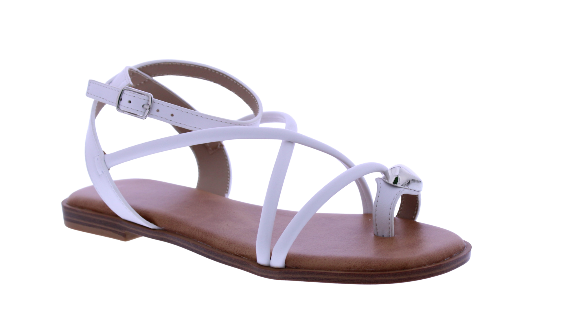 Women Sandal with Toe Ring Charm
