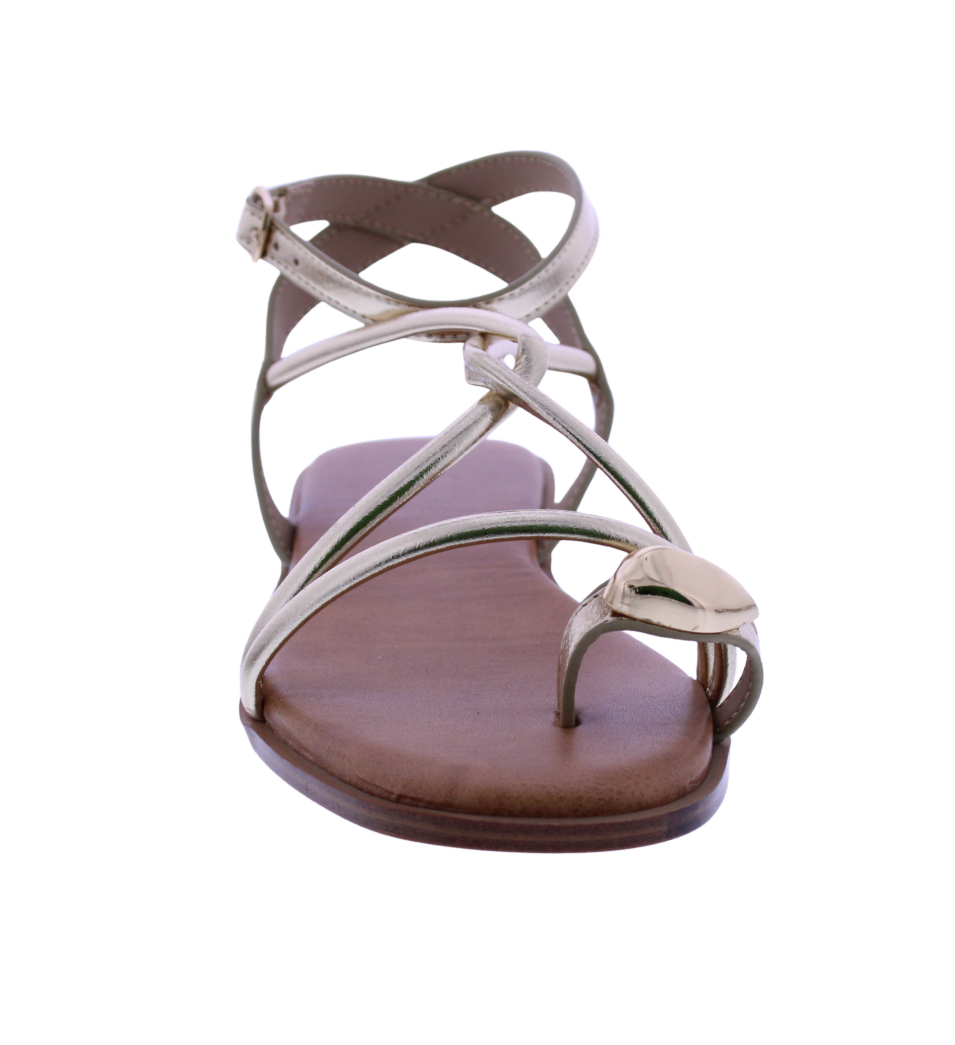 Women Sandal with Toe Ring Charm