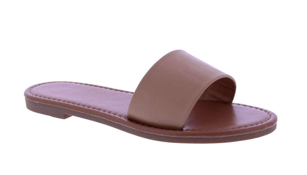 Women Basic Slip On Sandal