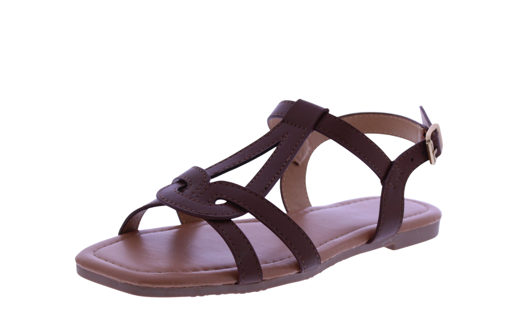 Women Interwoven T-strap Sandal