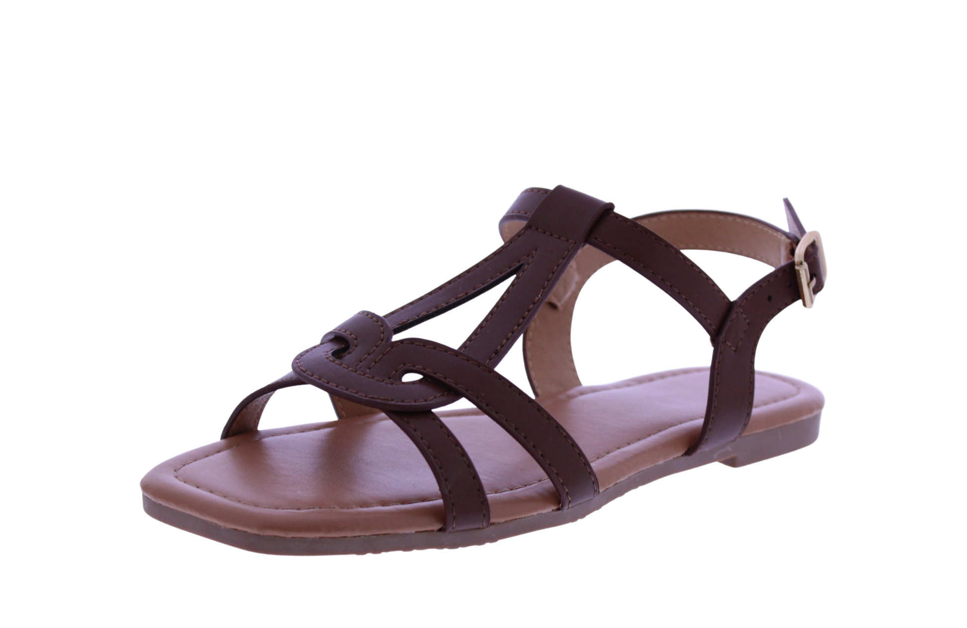 Women Interwoven T-strap Sandal