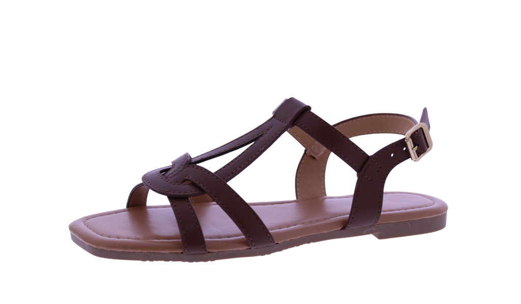 Women Interwoven T-strap Sandal