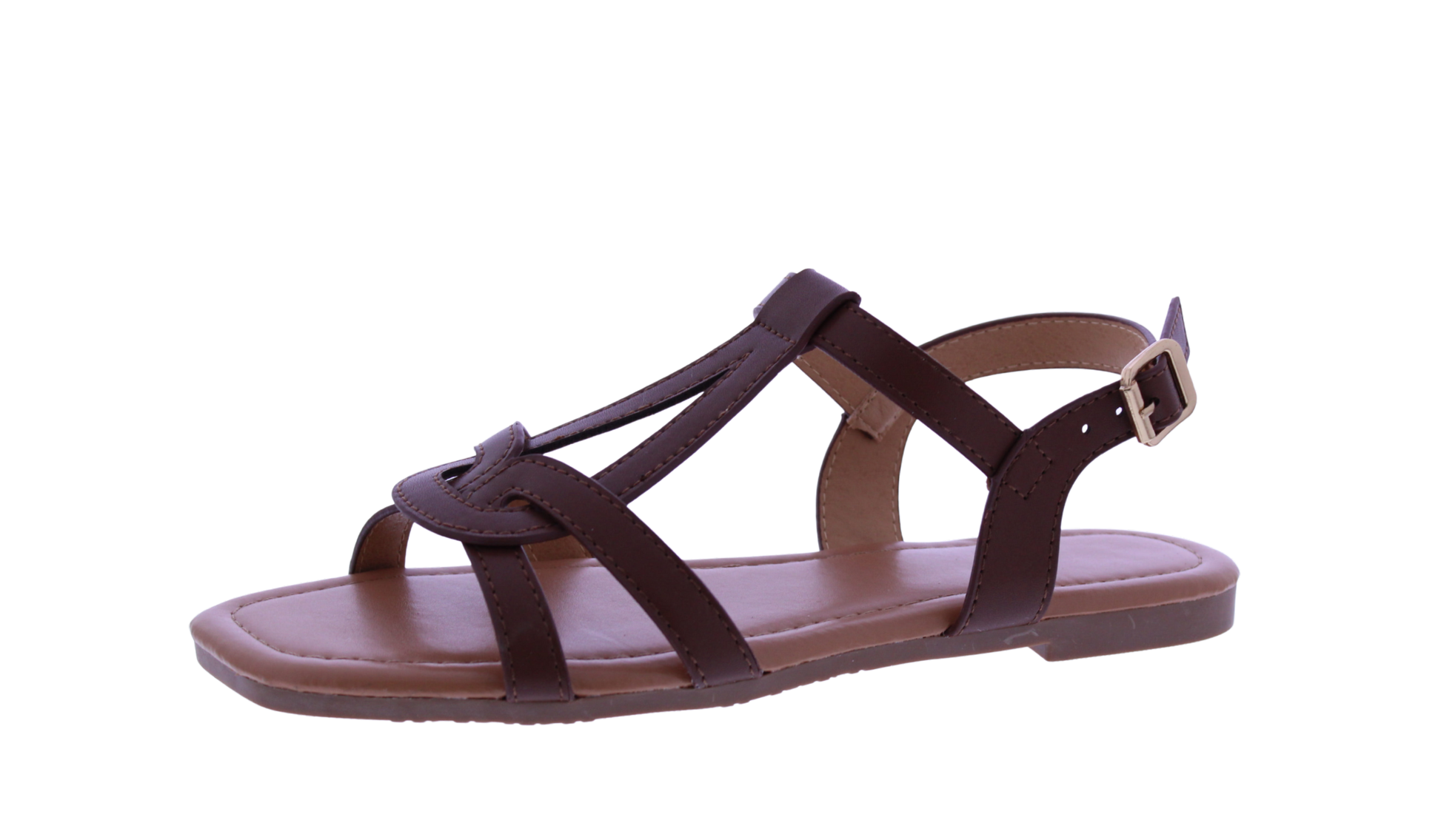 Women Interwoven T-strap Sandal