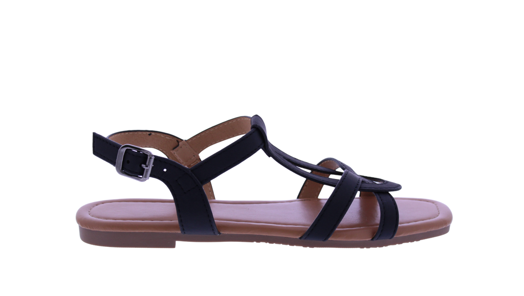 Women Interwoven T-strap Sandal