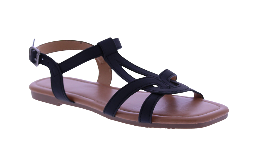 Women Interwoven T-strap Sandal