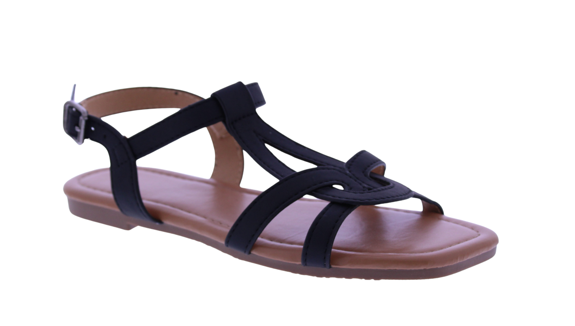 Women Interwoven T-strap Sandal