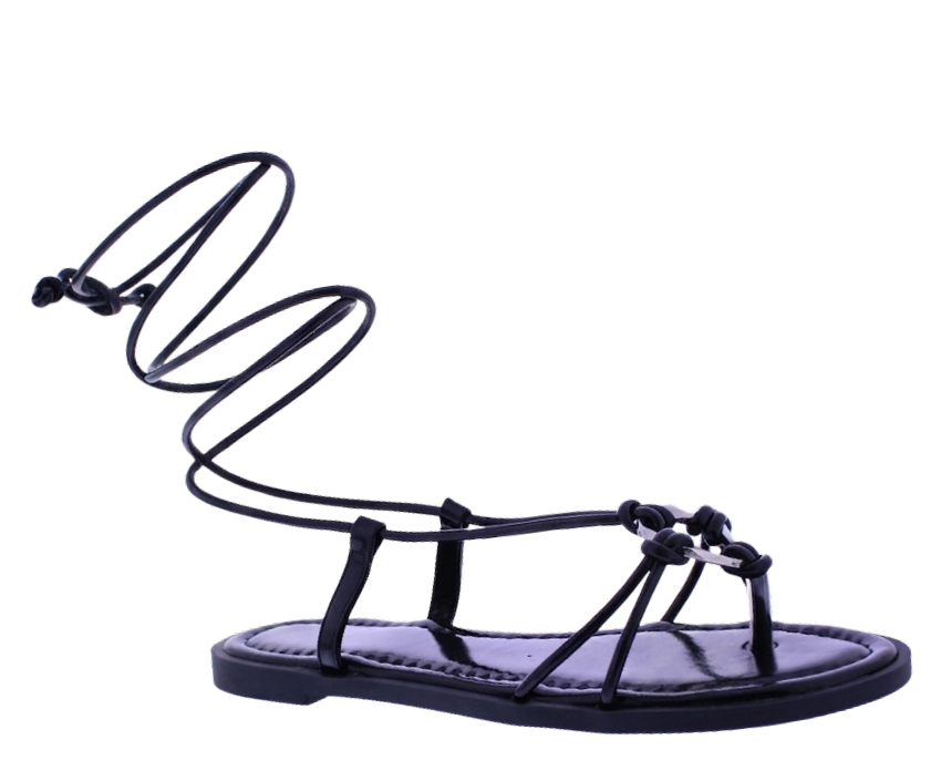 Women’s Lace-Up Thong Sandals