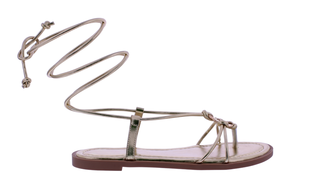 Women’s Lace-Up Thong Sandals