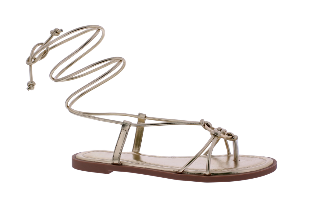 Women’s Lace-Up Thong Sandals