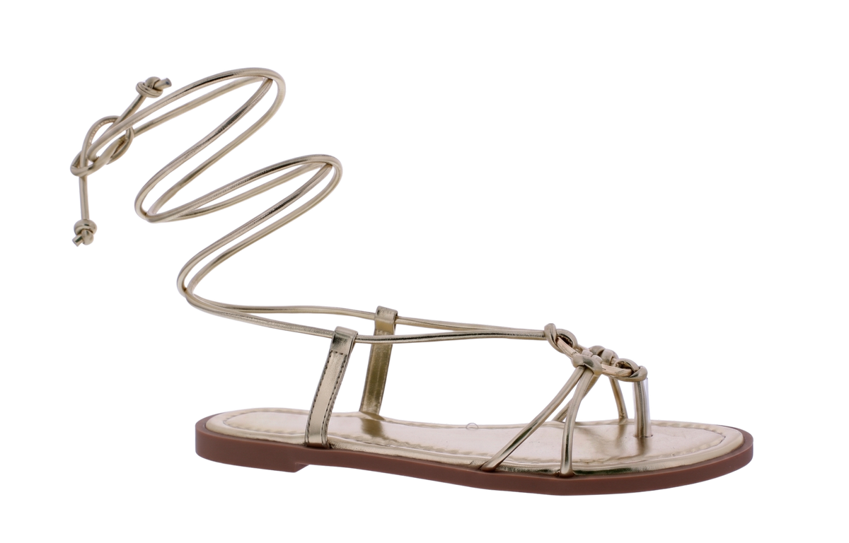 Women’s Lace-Up Thong Sandals