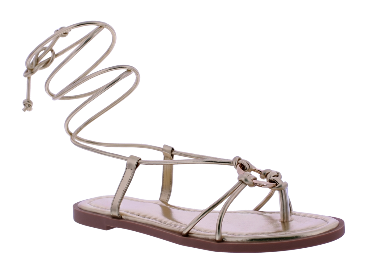 Women’s Lace-Up Thong Sandals