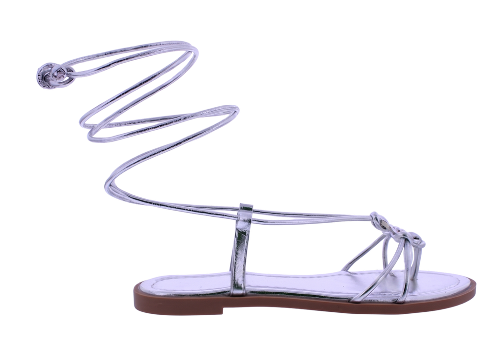 Women’s Lace-Up Thong Sandals