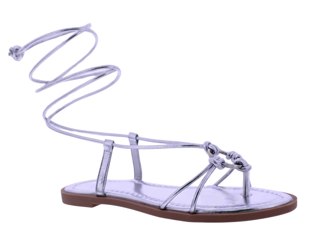 Women’s Lace-Up Thong Sandals