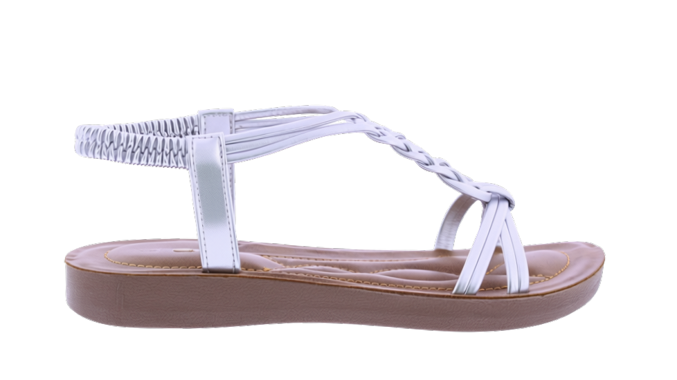 Women's Braided Strappy Slingback Sandal