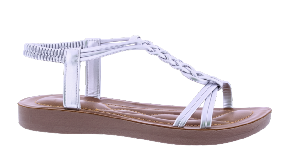 Women's Braided Strappy Slingback Sandal