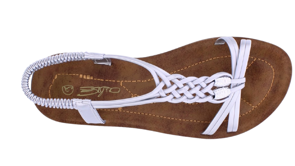 Women's Braided Strappy Slingback Sandal