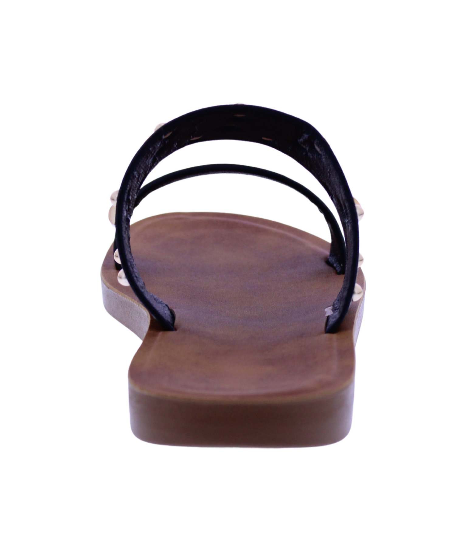 Women's Studded Double-Strap Slide