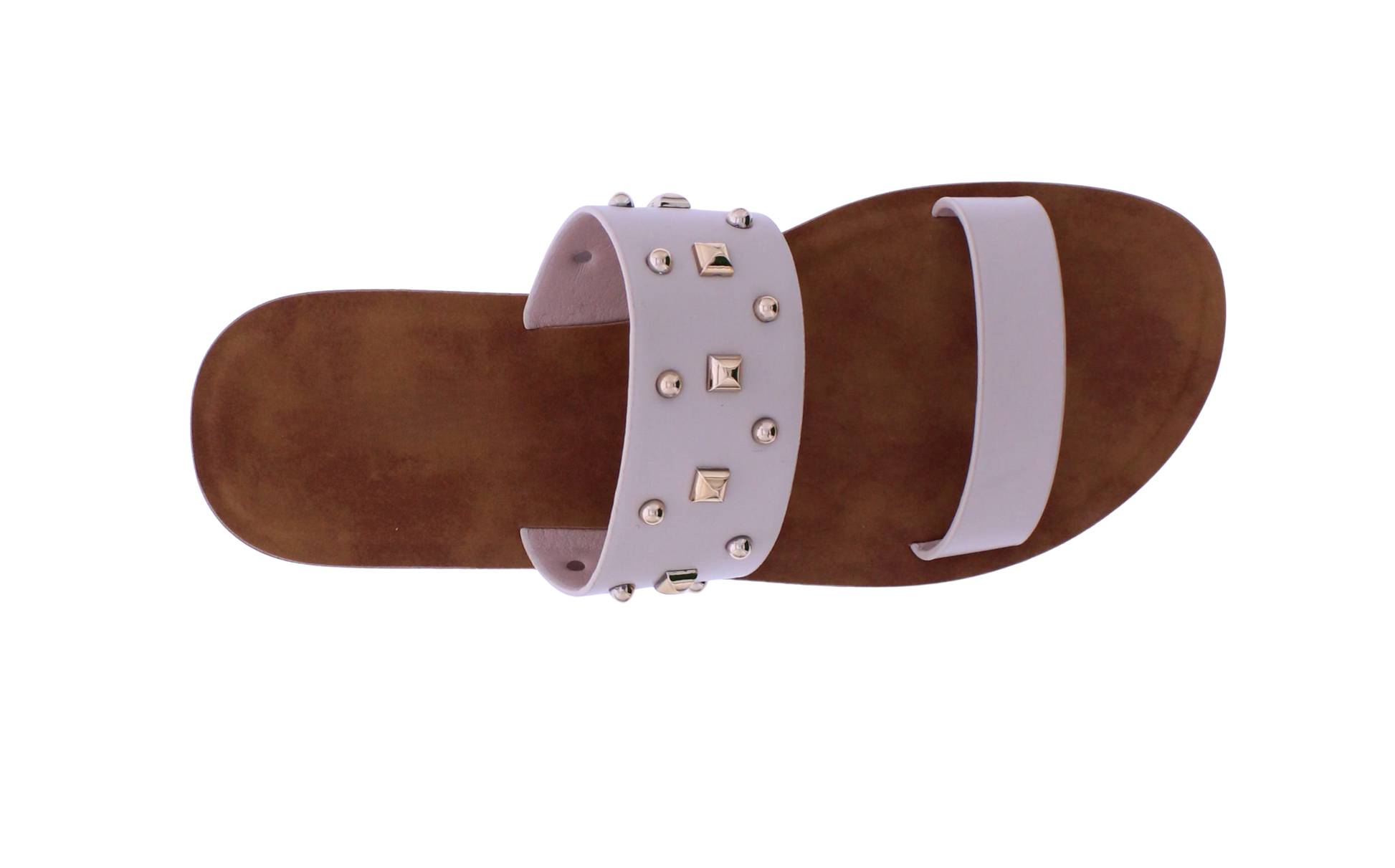 Women's Studded Double-Strap Slide