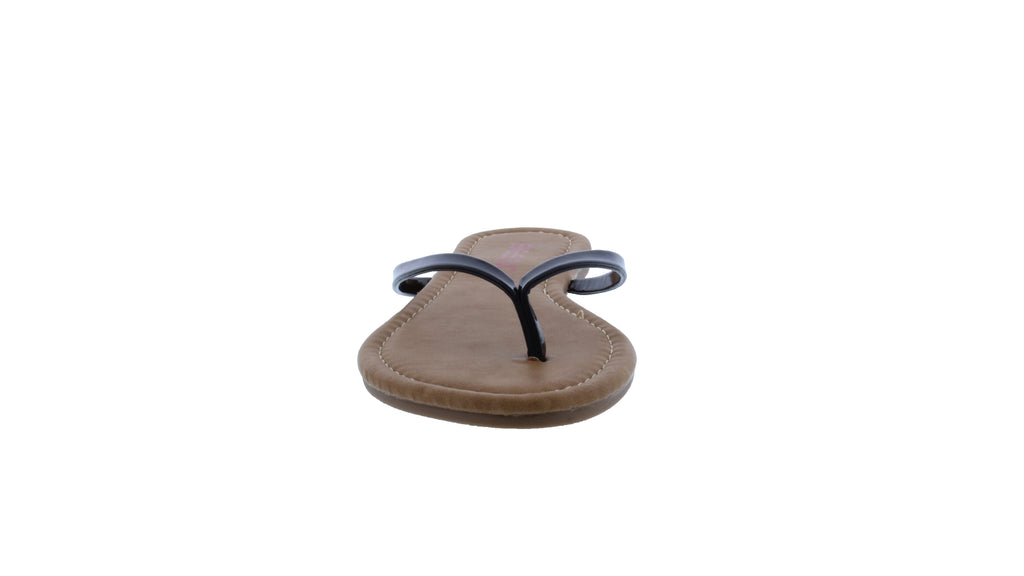 Women Patent Flip Flop
