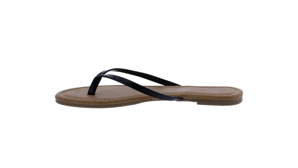 Women Patent Flip Flop