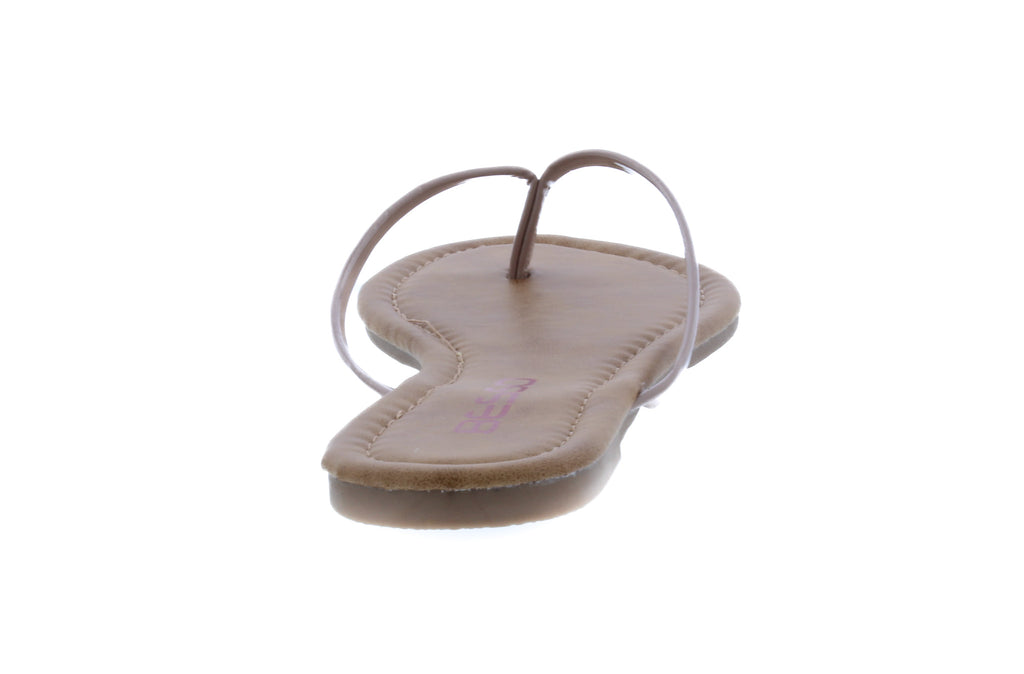 Women Patent Flip Flop