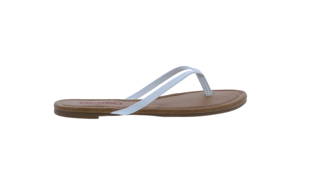 Women Patent Flip Flop