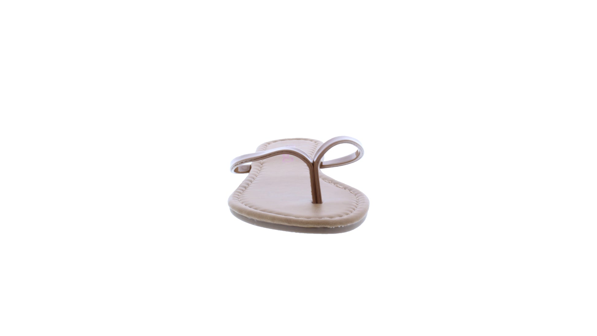 Women Solid Color Patent Flip Flop